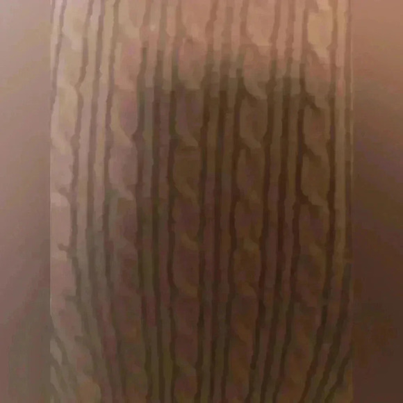 Y2K GAP stretch brown 3/4 sleeve braided cotton knit top Women Medium - Picture 5 of 9